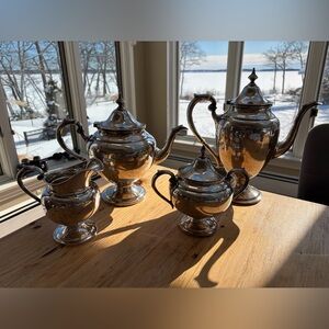 Gorham Sterling Silver tea and coffee set (1875 vintage)